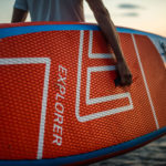 Надувная доска для САП серфинга SUP EZ EXPLORER 2016